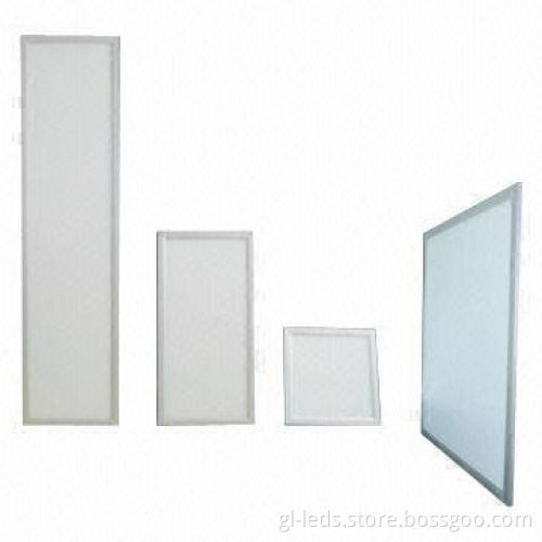 Indoor LED Panel Lights with High-level Aluminum Edge and 100 to 240V AC Voltage, Easy to Install